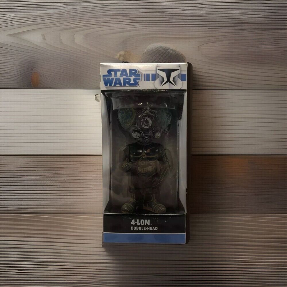 Funko Wacky Wobbler Star Wars 4-LOM Bobble-Head Figure 2008 HTF Collectible
